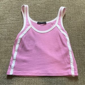 pink brandy melville tank